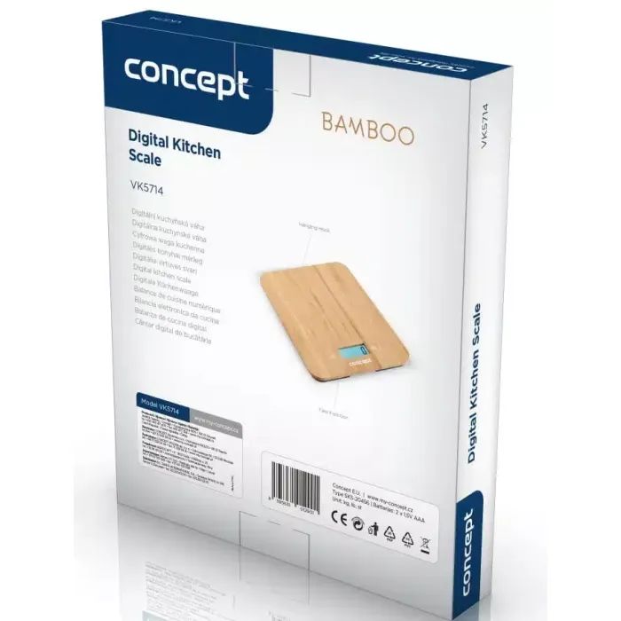 Ваги кухонні Concept BAMBOO (VK5714) зображення 5