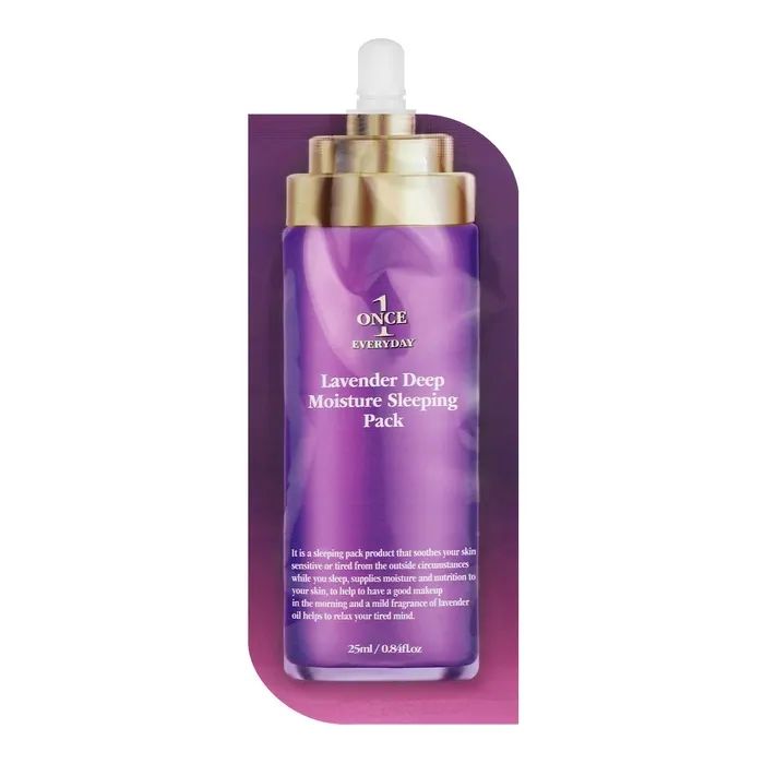 Маска для лица Chamos Lavender Deep Moisture Sleeping Pack 25 мл (8809639615096)