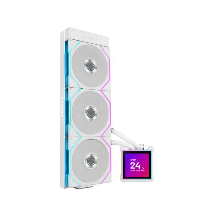 Система рідинного охолодження Lian Li HydroShift II LCD-S 360CL White (G89.GHS2LCDS36CW.00)