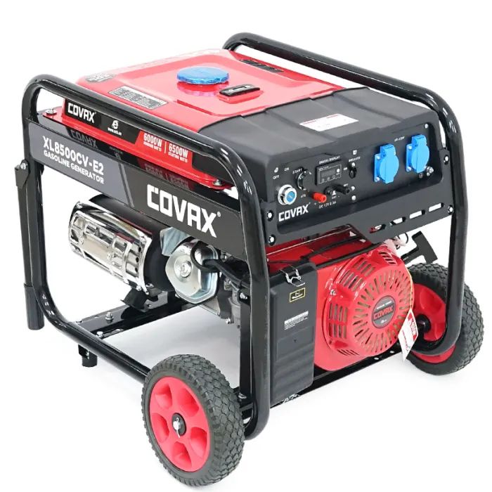 Генератор COVAX XL8500CV-E2, 6.0kW, 220V, 50Hz, DC12V, 15HP, электро стартер, 25L (XL8500CV-E2)