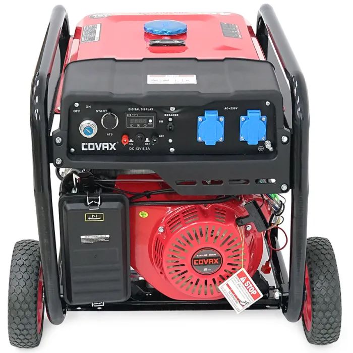 Генератор COVAX XL8500CV-E2, 6.0kW, 220V, 50Hz, DC12V, 15HP, электро стартер, 25L (XL8500CV-E2) изображение 3