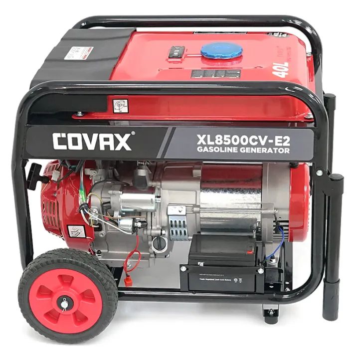 Генератор COVAX XL8500CV-E2, 6.0kW, 220V, 50Hz, DC12V, 15HP, электро стартер, 25L (XL8500CV-E2) изображение 4