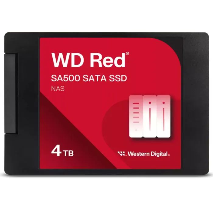 Накопичувач SSD 2.5" 1TB RED SA500 WD (WDS100T1R0A-68A4W0)