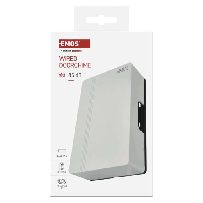 Дверной звонок EMOS P57102 Wiredl 4AA (1.5V) or 8/12/24V (P57102) изображение 11
