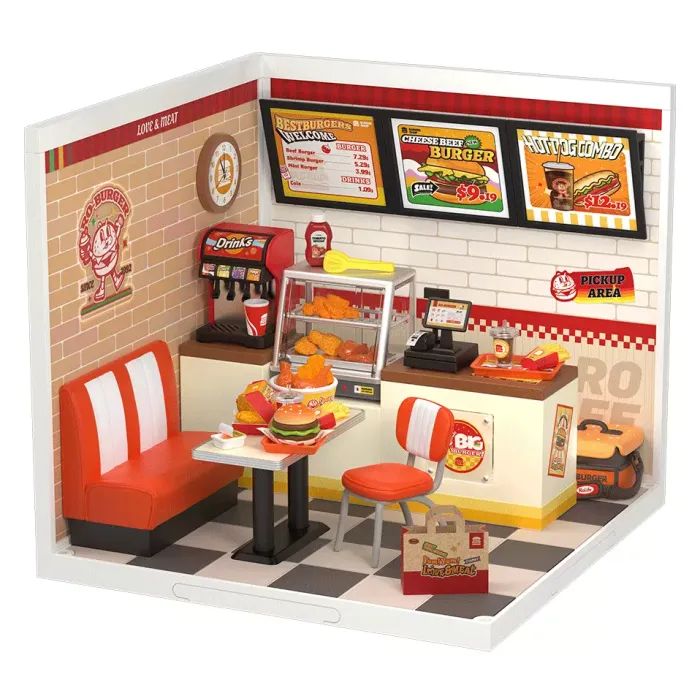 Конструктор Robotime Rolife 3D Бургеры Yum Yum (DW010)