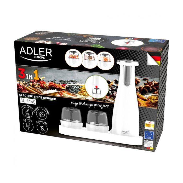 Мельница для специй Adler AD 4449 black (AD4449B) изображение 7