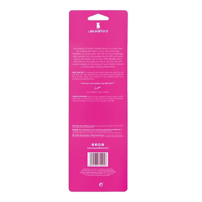 Щітка для волосся Lee Stafford Smooth & Polish Paddle Brush (4060282702257) зображення 3