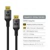 Кабель мультимедійний DisplayPort M to DisplayPort M 1.5m V1.4 8K black ColorWay (CW-CBDP093-BK) зображення 4