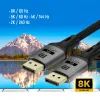 Кабель мультимедійний DisplayPort M to DisplayPort M 1.5m V1.4 8K black ColorWay (CW-CBDP093-BK) зображення 7