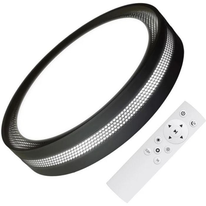 Светильник ELM TOLEDO - 52 (+пульт) 3000-6000 чорний (26-0136) изображение 2