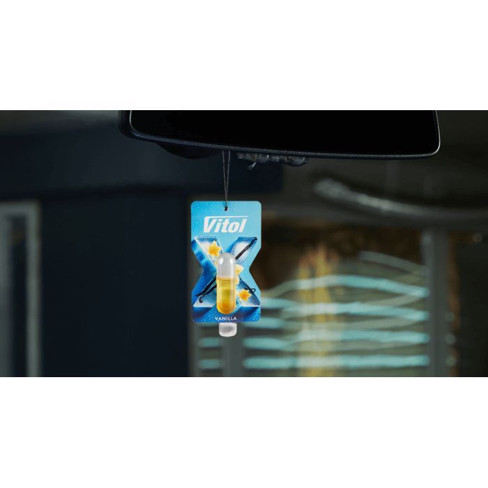 Ароматизатор для автомобиля VITOL X-Fresh Vanilla (VF03) изображение 3