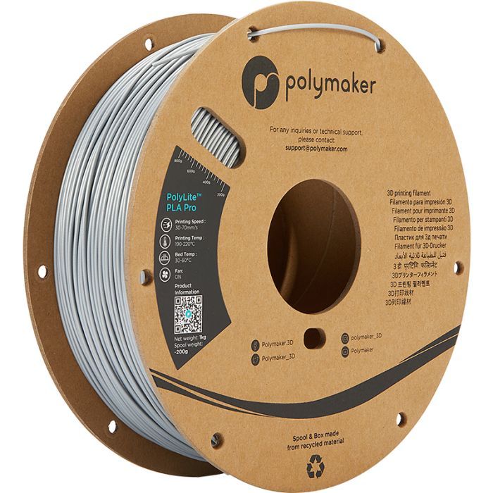 Пластик для 3D-принтера Polymaker PLA POLYLITE PRO 1,75mm 1kg YELLOW (PA07009)