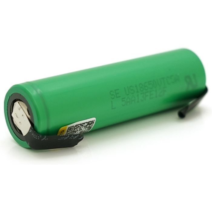 Акумулятор 18650 2600mah (2500-2600mah), 3.7V(2.75-4.2V), Green Liitokala (Lii-VTC5A-N) зображення 2