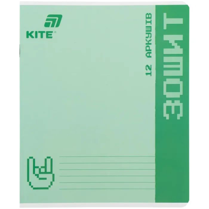 Тетрадь Kite One Color, 12 листов, клетка (K26-232) изображение 6
