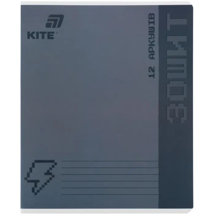 Тетрадь Kite One Color, 12 листов, клетка (K26-232) изображение 8