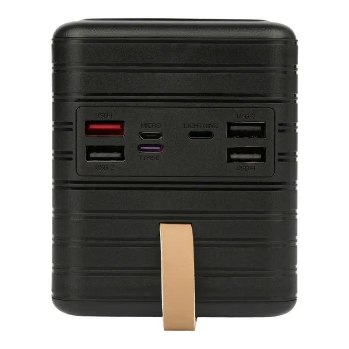 Батарея универсальная AURA NRG-P100 100000mAh 22.5W Black (PBANRG-P100B) изображение 3