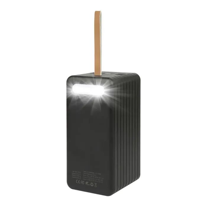 Батарея универсальная AURA NRG-P100 100000mAh 22.5W Black (PBANRG-P100B) изображение 4