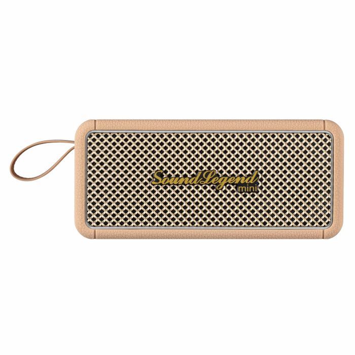 Акустическая система 2E SoundLegend Mini PowerBank IPX6 Brown (2E-BSSLMWBN) изображение 2
