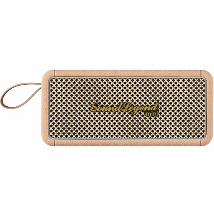Акустическая система 2E SoundLegend Mini PowerBank IPX6 Brown (2E-BSSLMWBN) изображение 2
