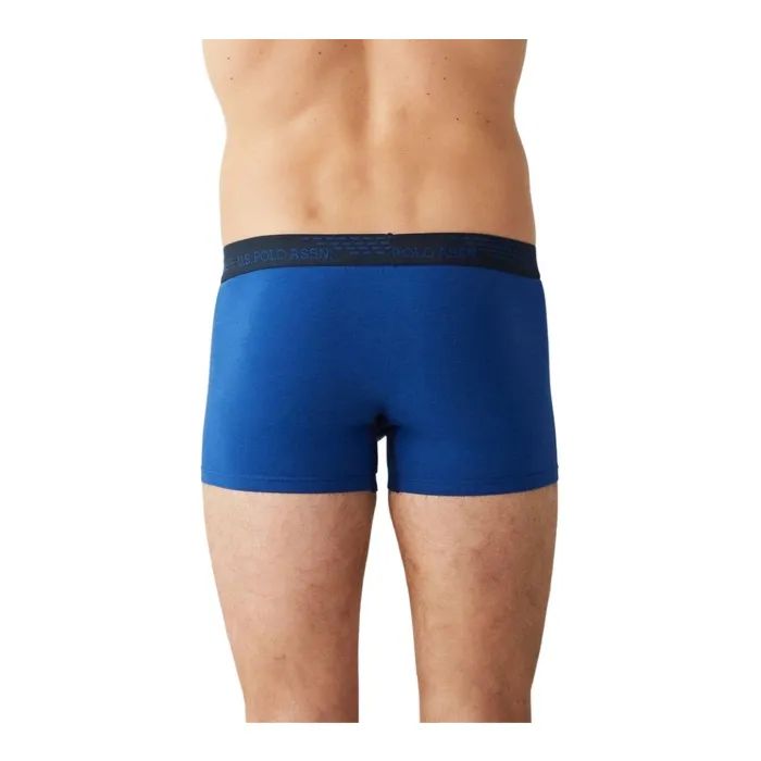 Труси U.S. Polo Assn. 80178 Sax Navy Yellow M 3 шт. (8680557254686) зображення 3
