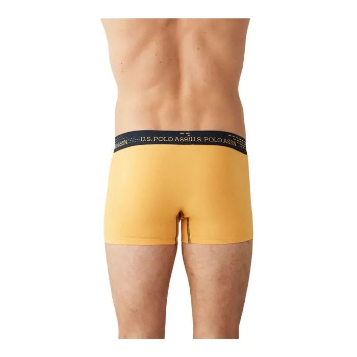 Труси U.S. Polo Assn. 80178 Sax Navy Yellow M 3 шт. (8680557254686) зображення 5