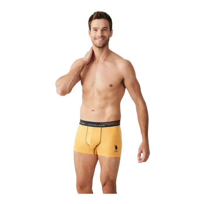 Труси U.S. Polo Assn. 80178 Sax Navy Yellow M 3 шт. (8680557254686) зображення 7