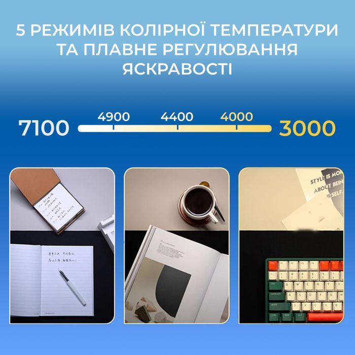 Настільна лампа OfficePro для монітору SL121B (SL121B) зображення 8