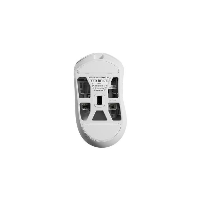 Мышка Pulsar X3 CrazyLight Mini Wireless White (PX3RCL102) изображение 2
