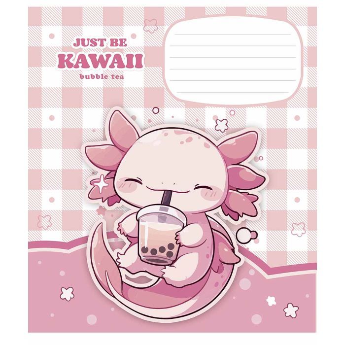 Тетрадь Школярик Just be kawaii 12 листов клетка (012-3480K)