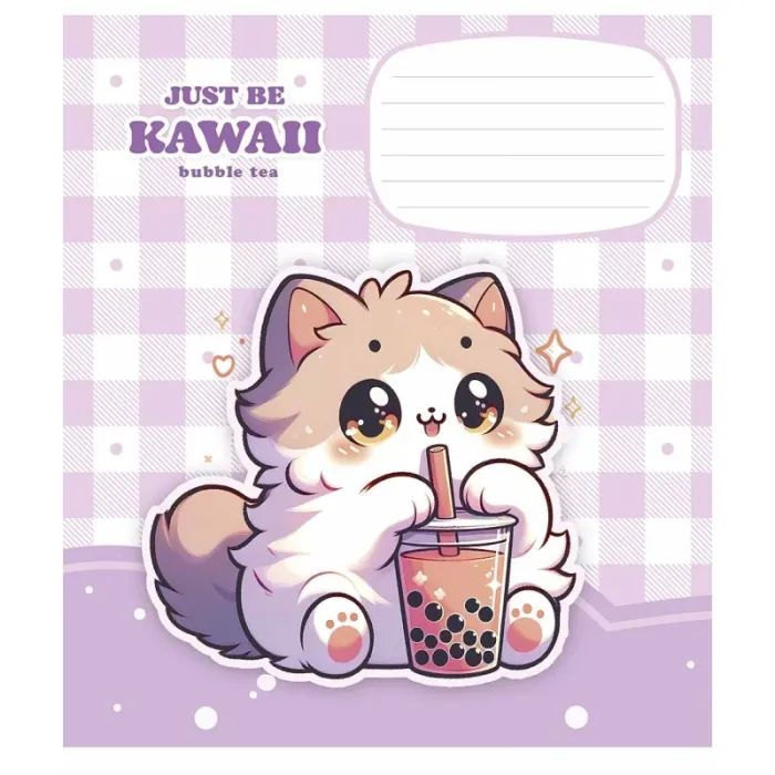 Тетрадь Школярик Just be kawaii 12 листов клетка (012-3480K) изображение 2
