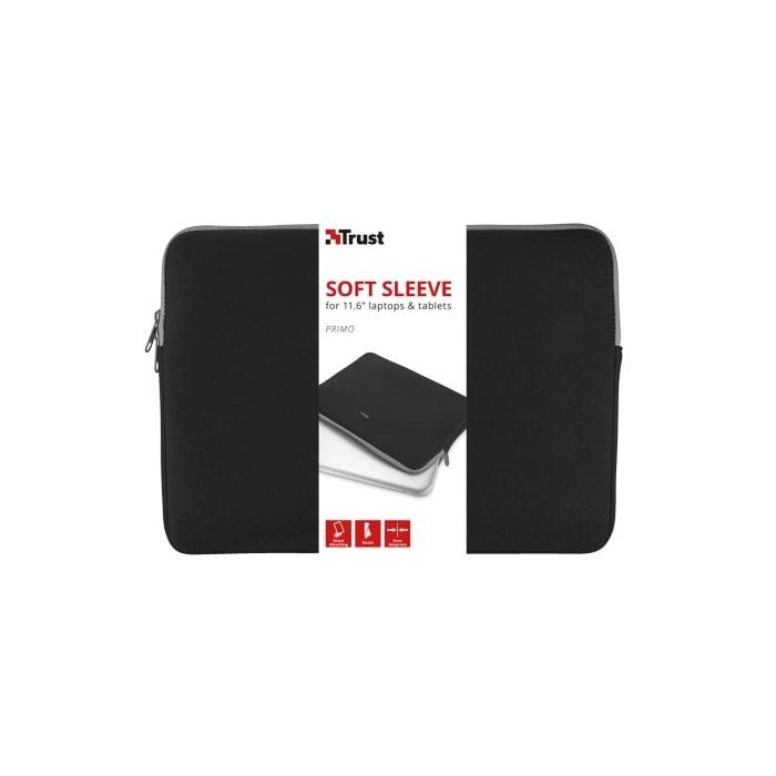 Чехол для ноутбука Trust 11.6, Primo Sleeve Black (21254_TRUST) изображение 6