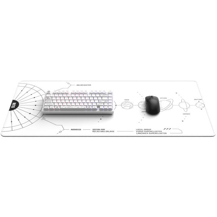 Коврик для мышки Dark Project Terra Nova XL White (DPMP_NOVA_WHITE_XL) изображение 4