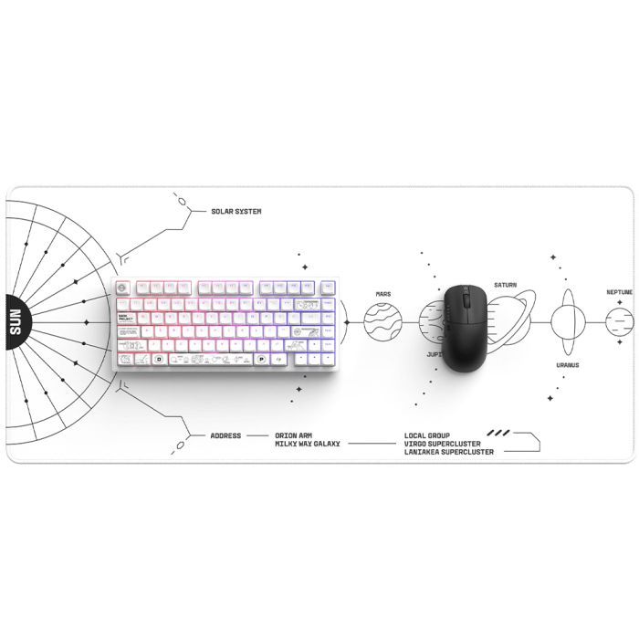 Коврик для мышки Dark Project Terra Nova XL White (DPMP_NOVA_WHITE_XL) изображение 5