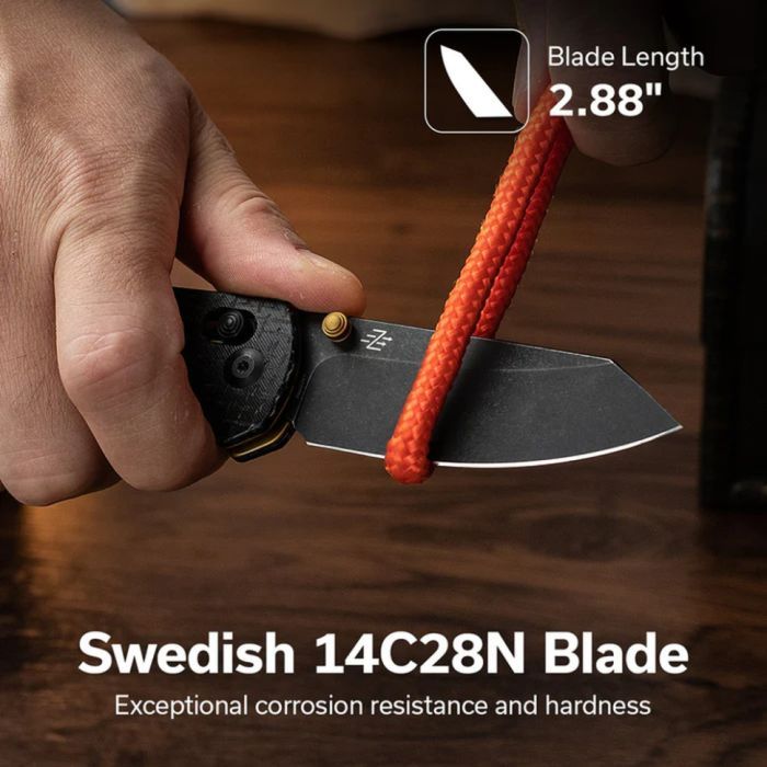 Нож Civivi Yonder, Black Micarta, Black Stonewash (C23073B-2) изображение 15