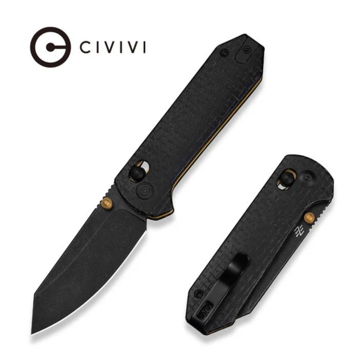 Нож Civivi Yonder, Black Micarta, Black Stonewash (C23073B-2) изображение 18