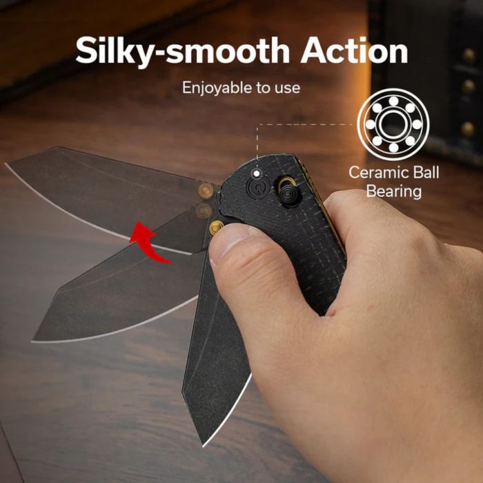Нож Civivi Yonder, Black Micarta, Black Stonewash (C23073B-2) изображение 4