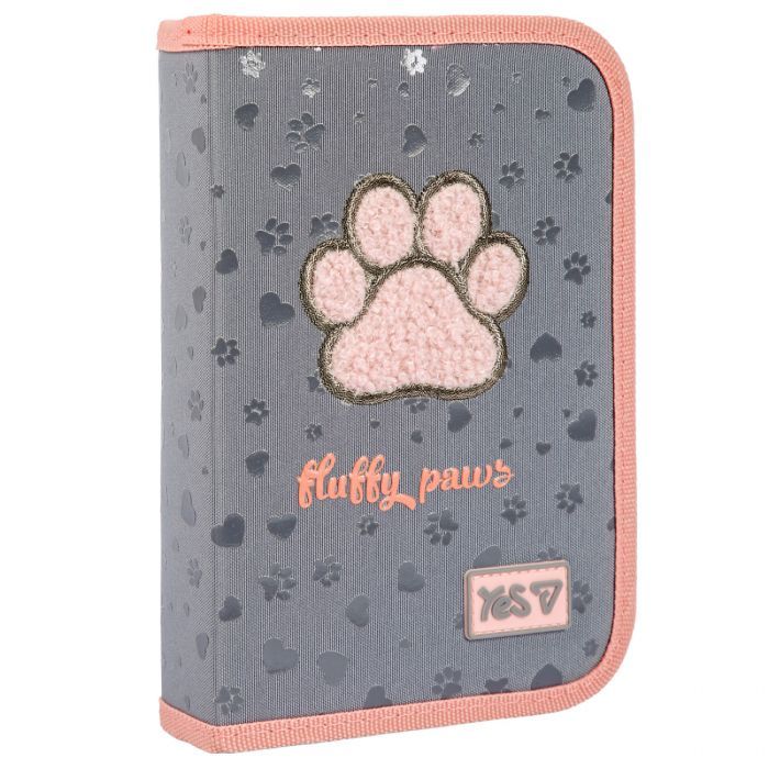 Пенал Yes твердий одинарний без клапана Cute paws HP-02 (533866) зображення 2
