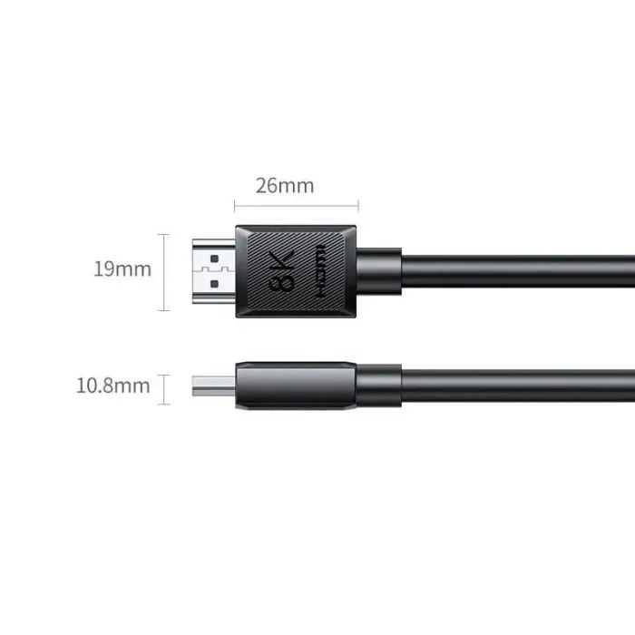 Кабель мультимедійний HDMI M to HDMI M 15.0m 8K60Hz 48Gbps black Ugreen (45437) зображення 2