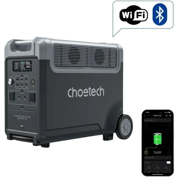 Зарядная станция Choetech 3600W 3848Wh (BS066-BQB) изображение 2