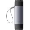 Считыватель флеш-карт Baseus USB-A + USB-C to SD/TF gray (WKQX060113) изображение 2