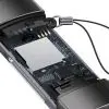 Считыватель флеш-карт Baseus USB-A + USB-C to SD/TF gray (WKQX060113) изображение 6