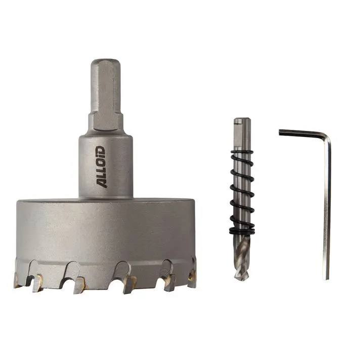 Сверло Alloid Base, корончате, твердосплавне, по металу, 60мм (TS-10060) изображение 3