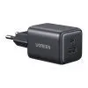Зарядное устройство Ugreen X514 1xUSB-C PD20W + 1xUSB GaN black (65737)