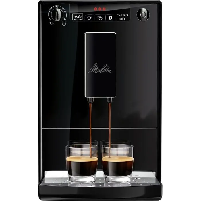 Кофемашина MELITTA Caffeo Solo Pure Black (E950-222)