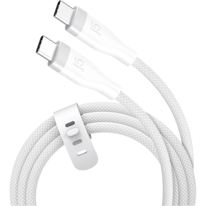 Дата кабель USB-C to USB-C 1.0m 60W (20V/3A) premium J5create (JUCX17W-N)