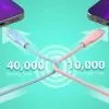 Дата кабель USB-C to USB-C 1.8m 60W (20V/3A) premium J5create (JUCX18L18W-N) изображение 4