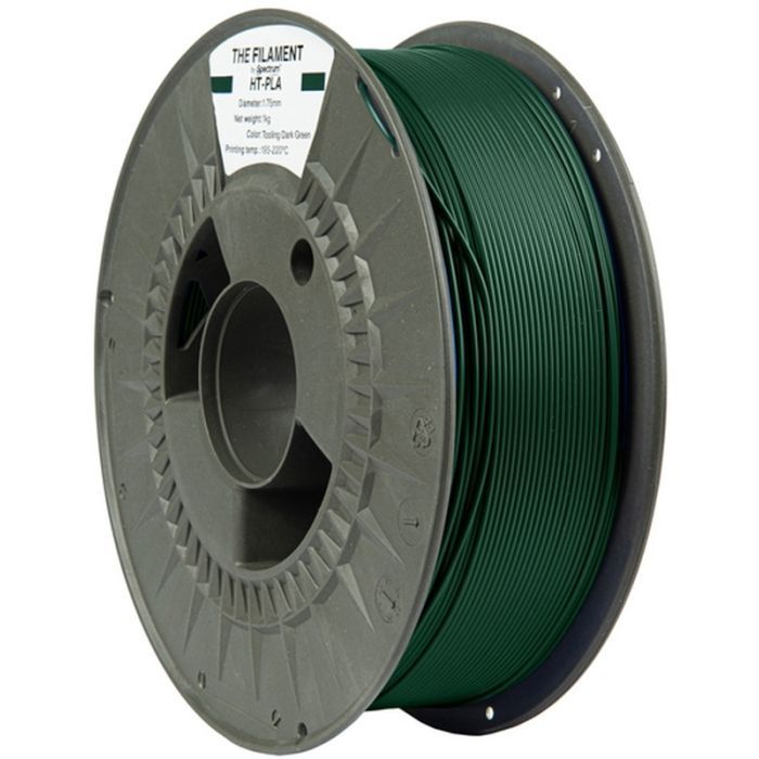 Пластик для 3D-принтера The Filament HT-PLA 1.75mm 1kg, Grey, Dark (TF-24140)