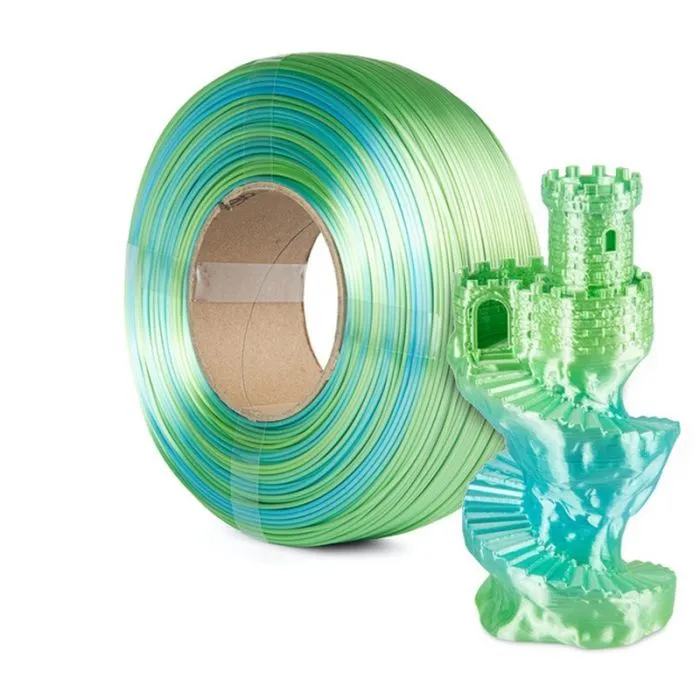 Пластик для 3D-принтера Spectrum PLA Silk Rainbow 1.75mm 1kg ReFill Ocean Melange (81286) изображение 3