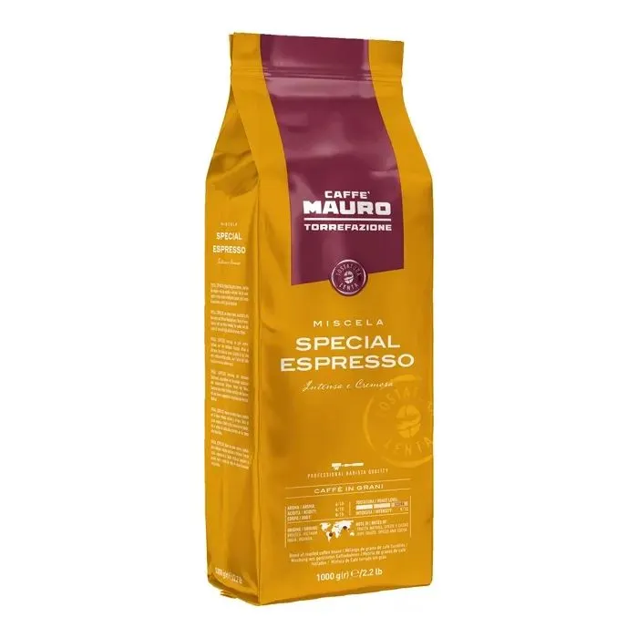 Кава MAURO Special Espresso в зернах 1 кг (8002530152824)