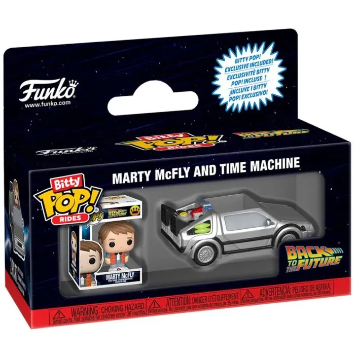 Фигурка Funko Pop набор Bitty POP! Ride – Марти и машина времени (85521) изображение 3